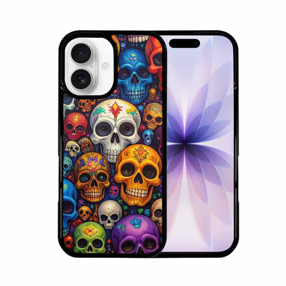 iPhone 17 Case — Skulls (general) Skulls Pattern Gothic Skulls, Personalized Phone Case