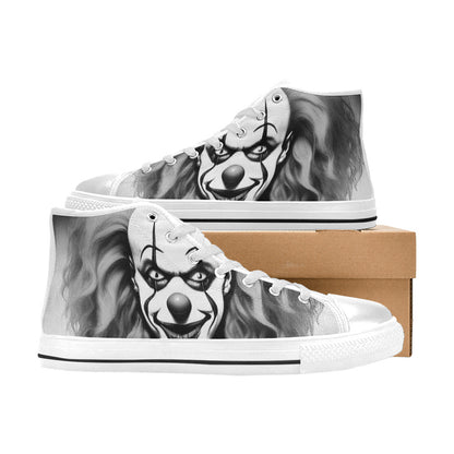 MEN'S Cc Evil Clown 2 High Top Canvas Y2K Custom Shoes