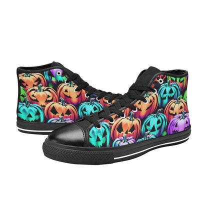 WOMEN'S Halloween Art 4 High Top Canvas Dreamcore Shoes