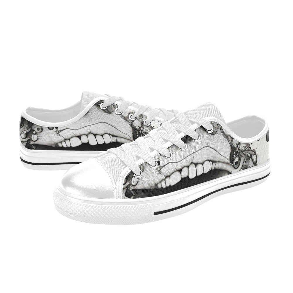 WOMEN'S Freestyle Horror Canvas Aesthetic Shoes