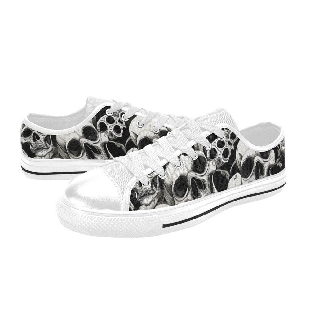 WOMEN'S Skulls Mania Canvas Dreamcore Shoes