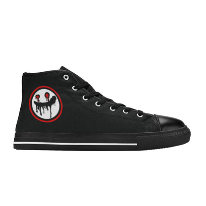 MEN'S High Tops Freaky Shoes High Top Canvas Dark Academia Shoes