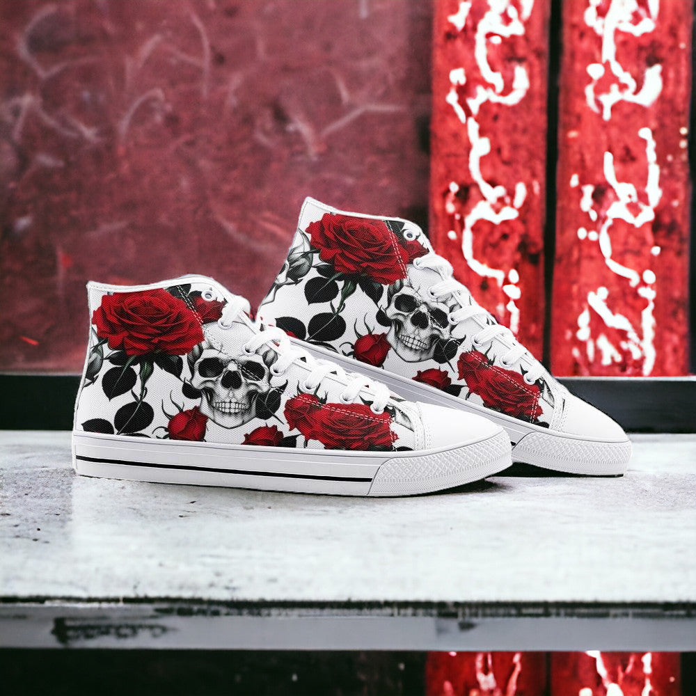 Peacock Jewel Rich Vivid Bold Art - Freaky Shoes | Custom Art Sneakers