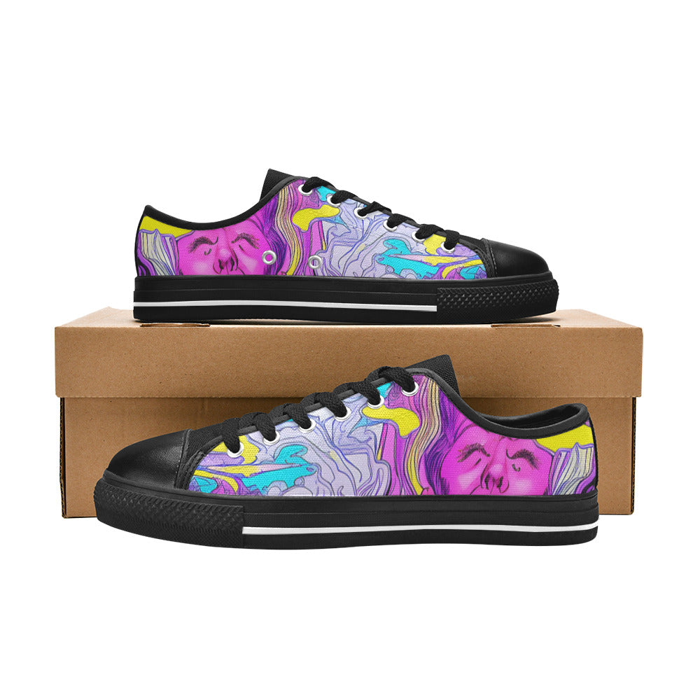 WOMEN'S Trip Art Canvas Cottagecore Sneakers
