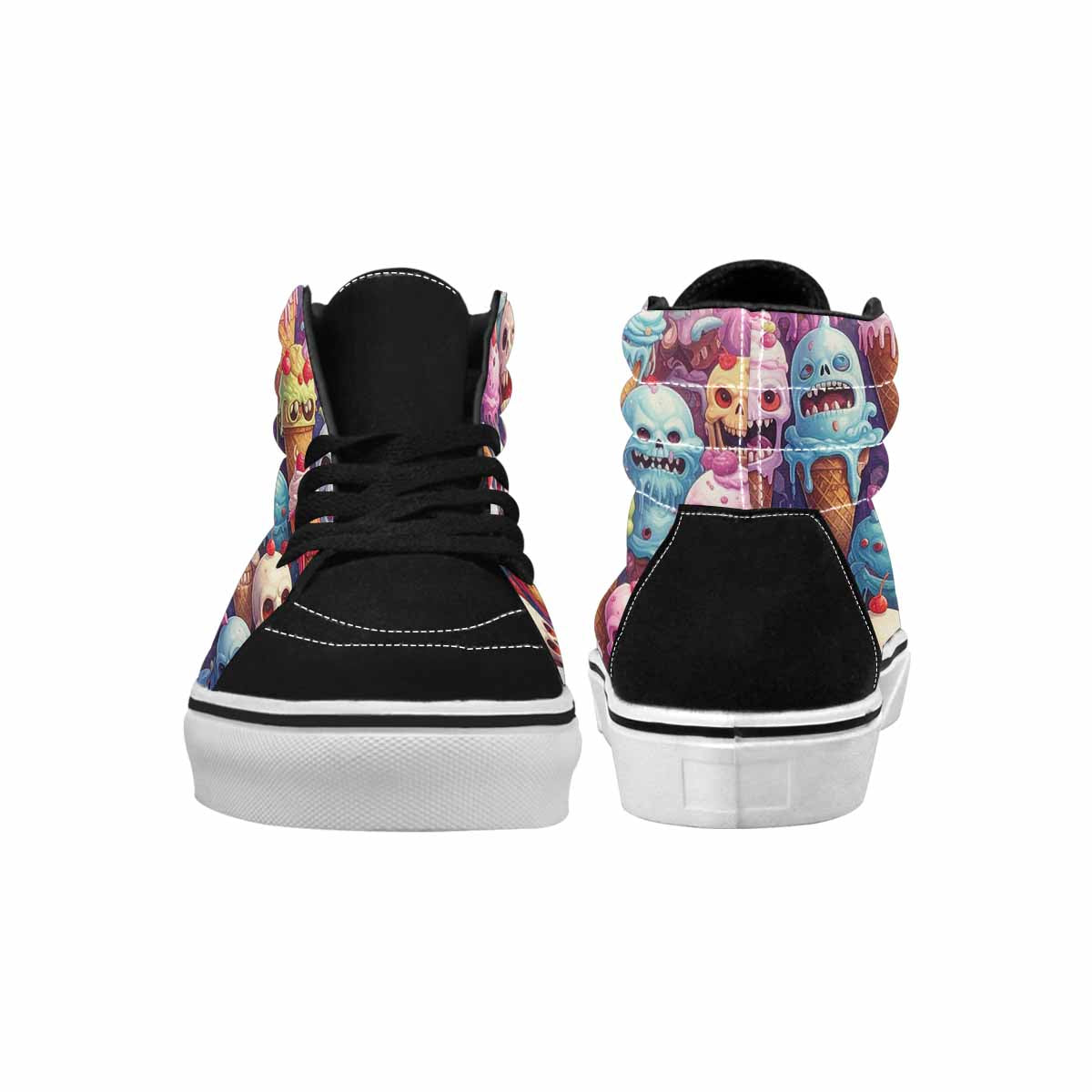 MEN'S Ice Cream Monsters  High Top Canvas Dreamlike Shoes