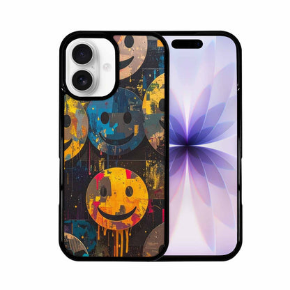 iPhone 17 Case — Smiley Faces Camosmiley Faces Camo, Custom Phone Case