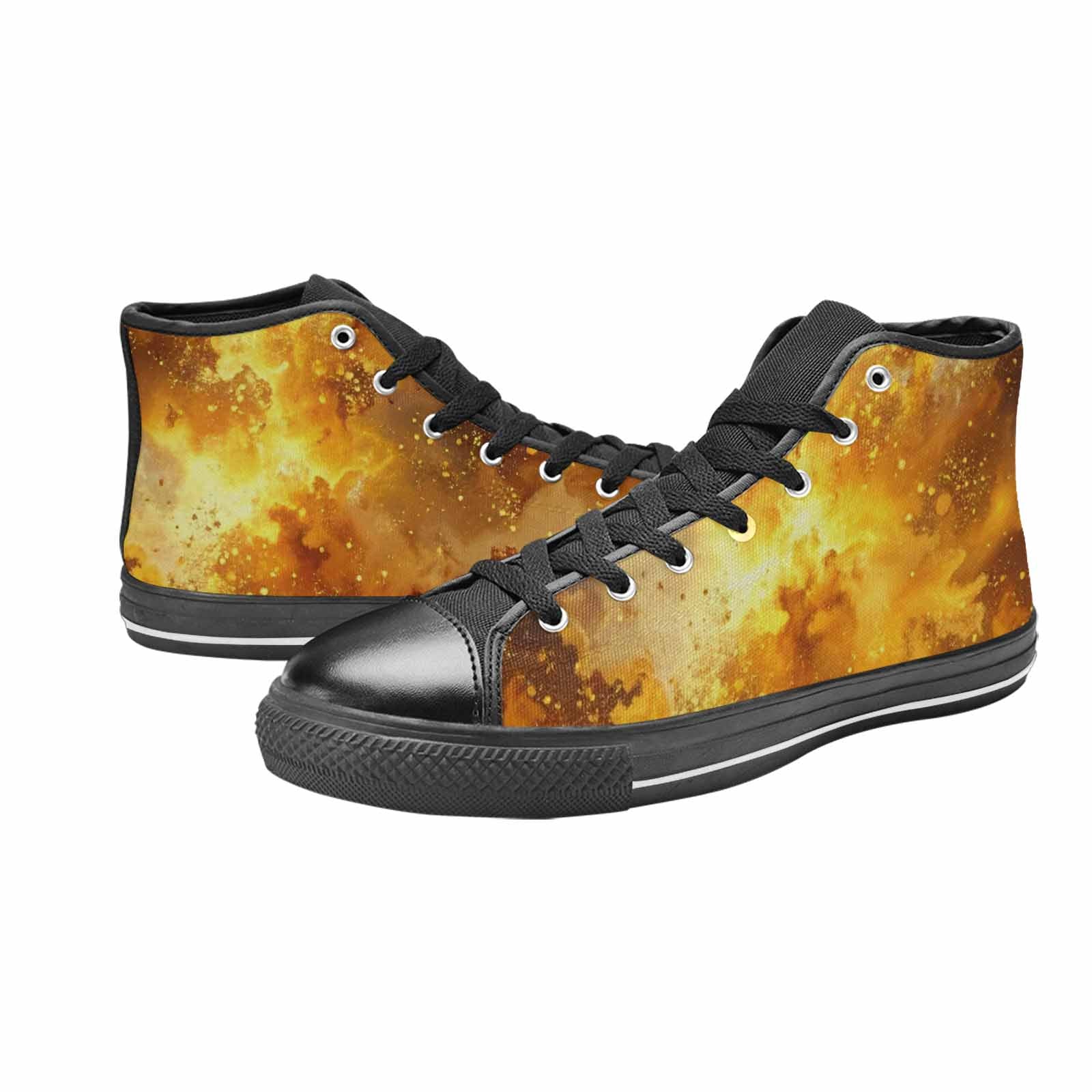 MEN'S Galaxy Art - High Top Canvas Aesthetic Shoes