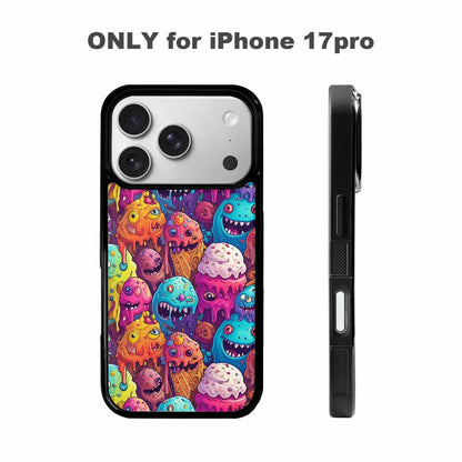 iPhone 17 Pro Case — Melting Ice Cream Monster Charac Original, Custom Designed Case Cover