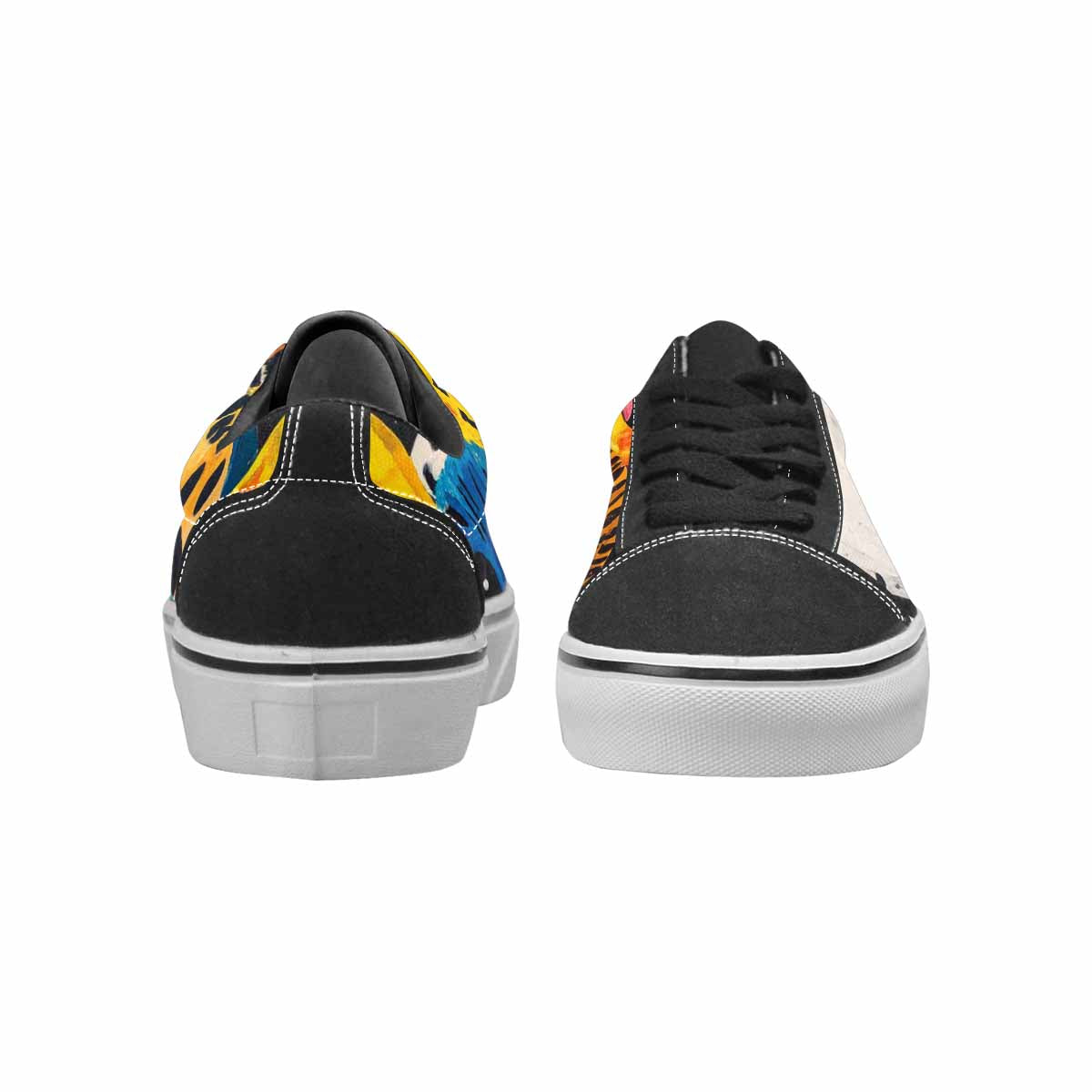WOMEN'S Smiley Faces Lace-Up Canvas Dreamlike Shoes