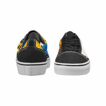 WOMEN'S Smiley Faces Lace-Up Canvas Dreamlike Shoes