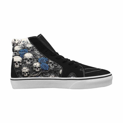 MEN'S Skull Roses High Top Canvas Surreal Shoes