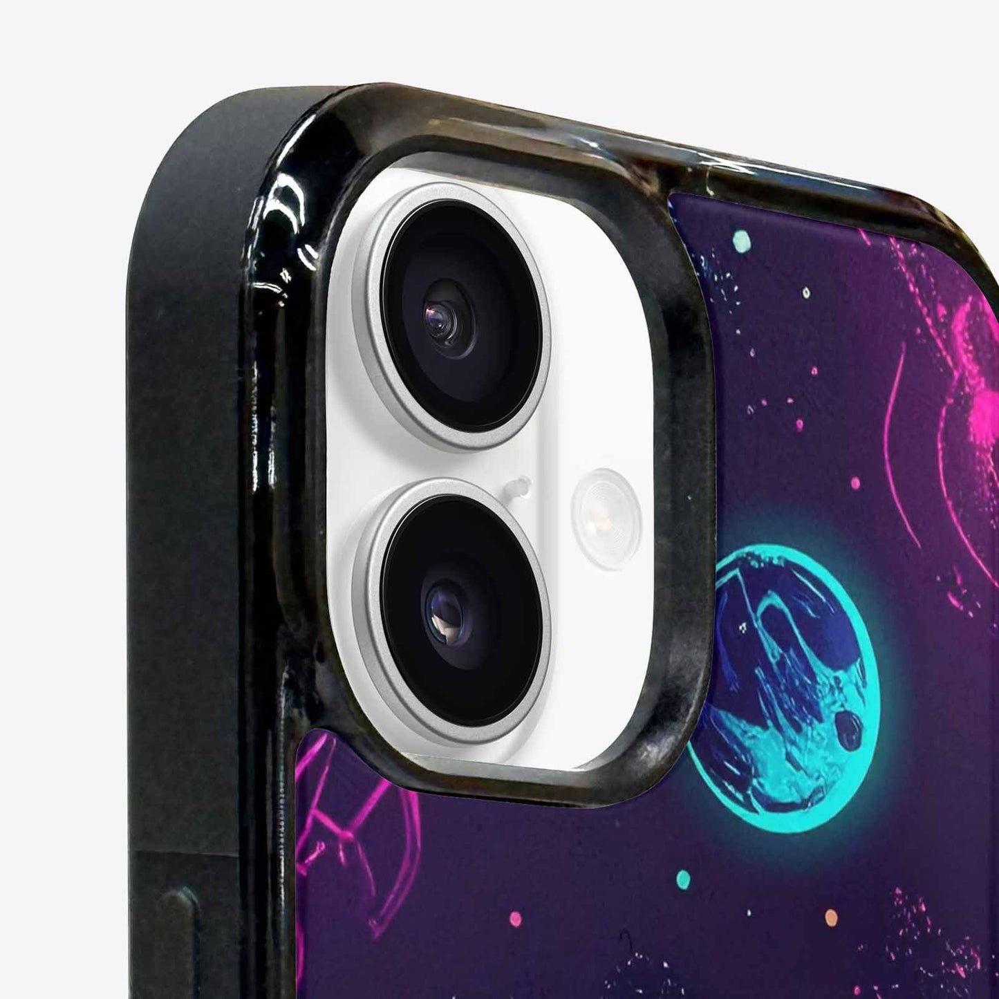iPhone 16 Case — Space Galaxy Astronaut, Custom Art Phone Cover