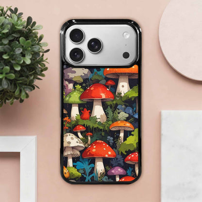 iPhone 17 Pro Max Case — Mushrooms Camomushrooms Patter Xvt Camo, Personalized Phone Case