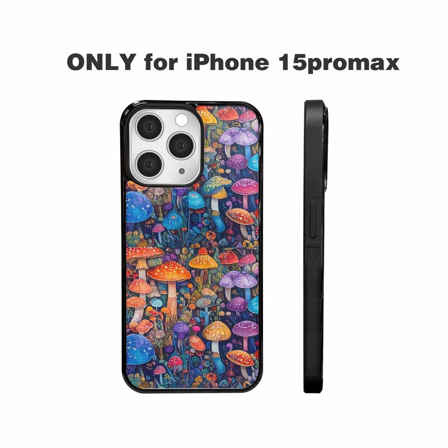 iPhone 15 Pro Max Case — Mushrooms General Mushrooms Pa, Personalized Phone Case