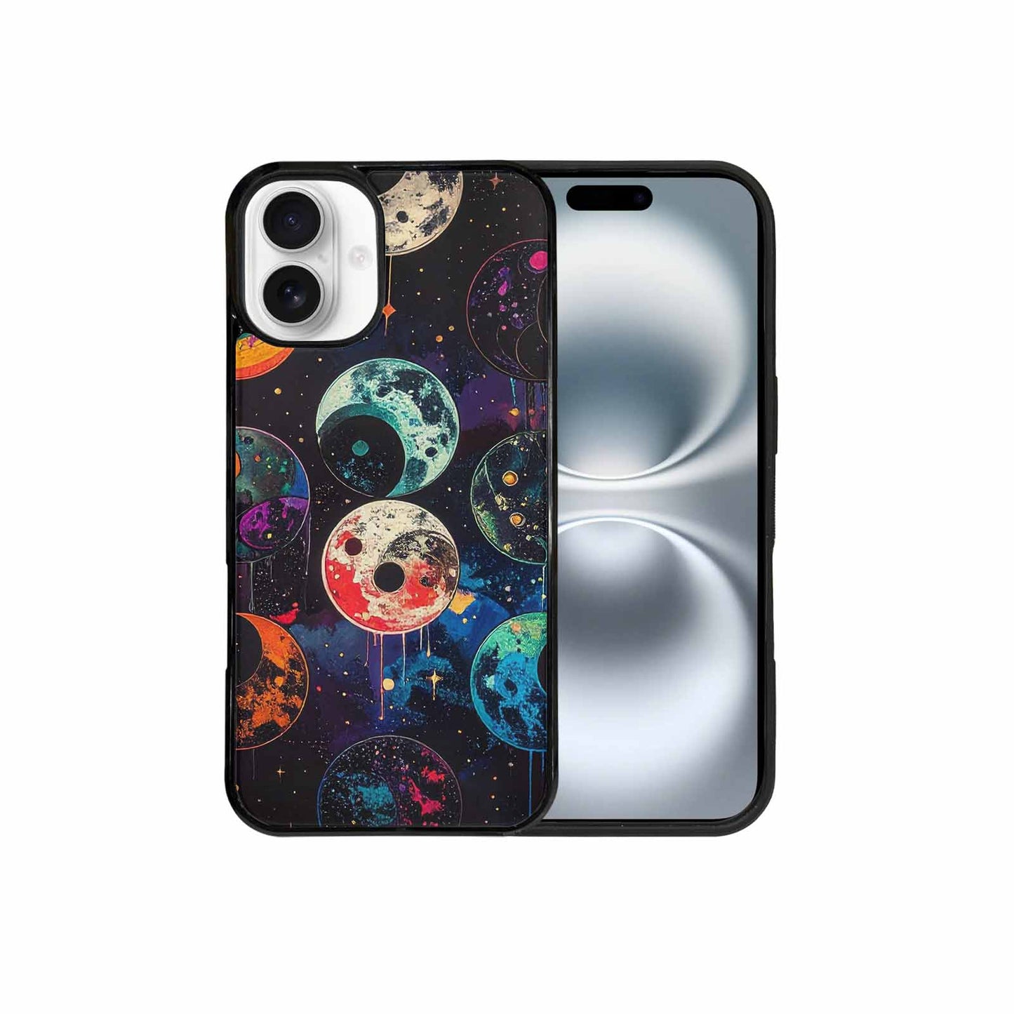 iPhone 16 Plus Case — Yin Yang Yin And Yang Symbol, Unique Phone Case Design