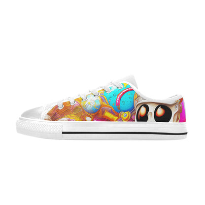 MEN'S Crazy Illustrations 3 Canvas Aesthetic Sneakers