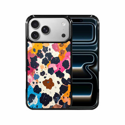iPhone 17 Pro Max Case — Small Cow Animal Print Animal Print, Unique Phone Case Design