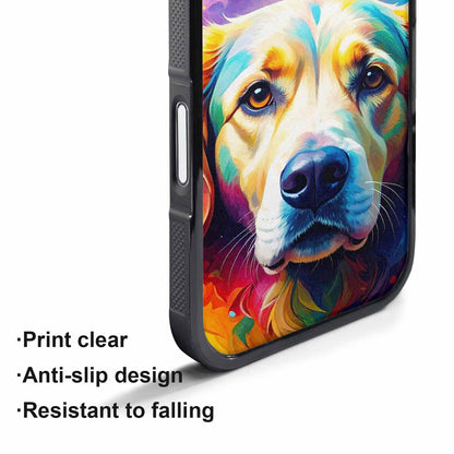 iPhone 17 Pro Max Case — Golden Retriever Watercolor Art Watercolor Abstract, Custom Print Case Cover