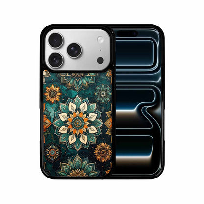 iPhone 17 Pro Case — Small Mandala Pattern Randomly Varying Floral, Unique Phone Case Design