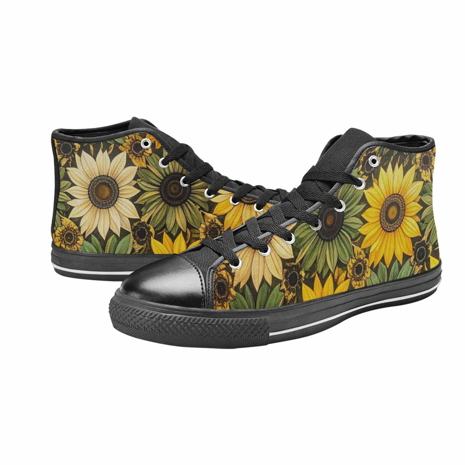MEN'S Blend Melt Them High Top Canvas Grunge Sneakers