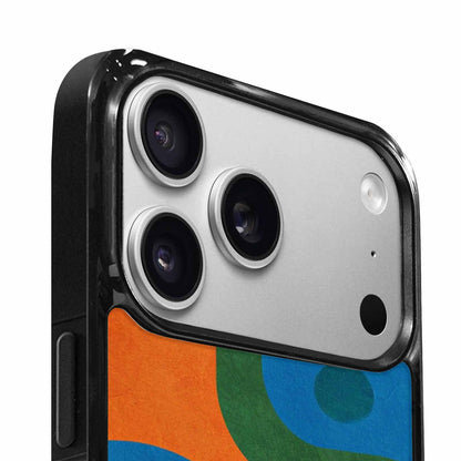 iPhone 17 Pro Case — Memphis Art Pattern Retro Vintage, Original Design Phone Case