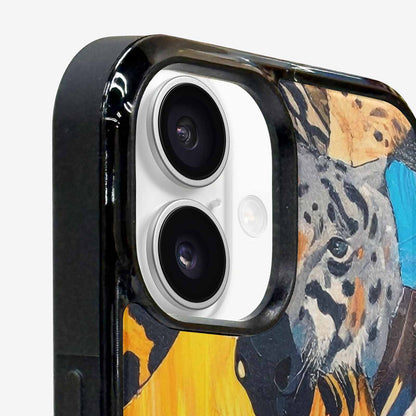 iPhone 16 Case — Full Color Vibrant Animal Print Animal, Custom Art Phone Cover
