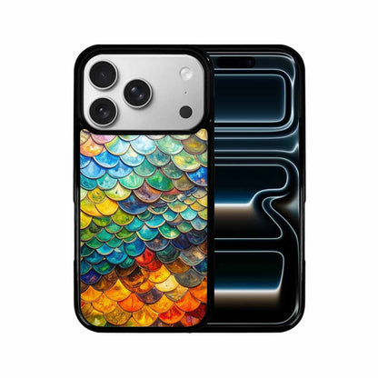 iPhone 17 Pro Case — Reptile Scale Full Color Vibrant Original, Custom Print Case Cover