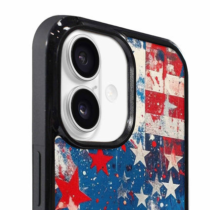 iPhone 17 Case — Patriotic Stars And Stripes Galaxy Space, Custom Made Phone Cover