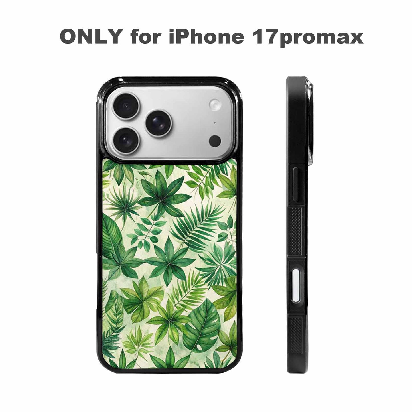 iPhone 17 Pro Max Case — Small Seven Point Palmate Floral, Custom Phone Case