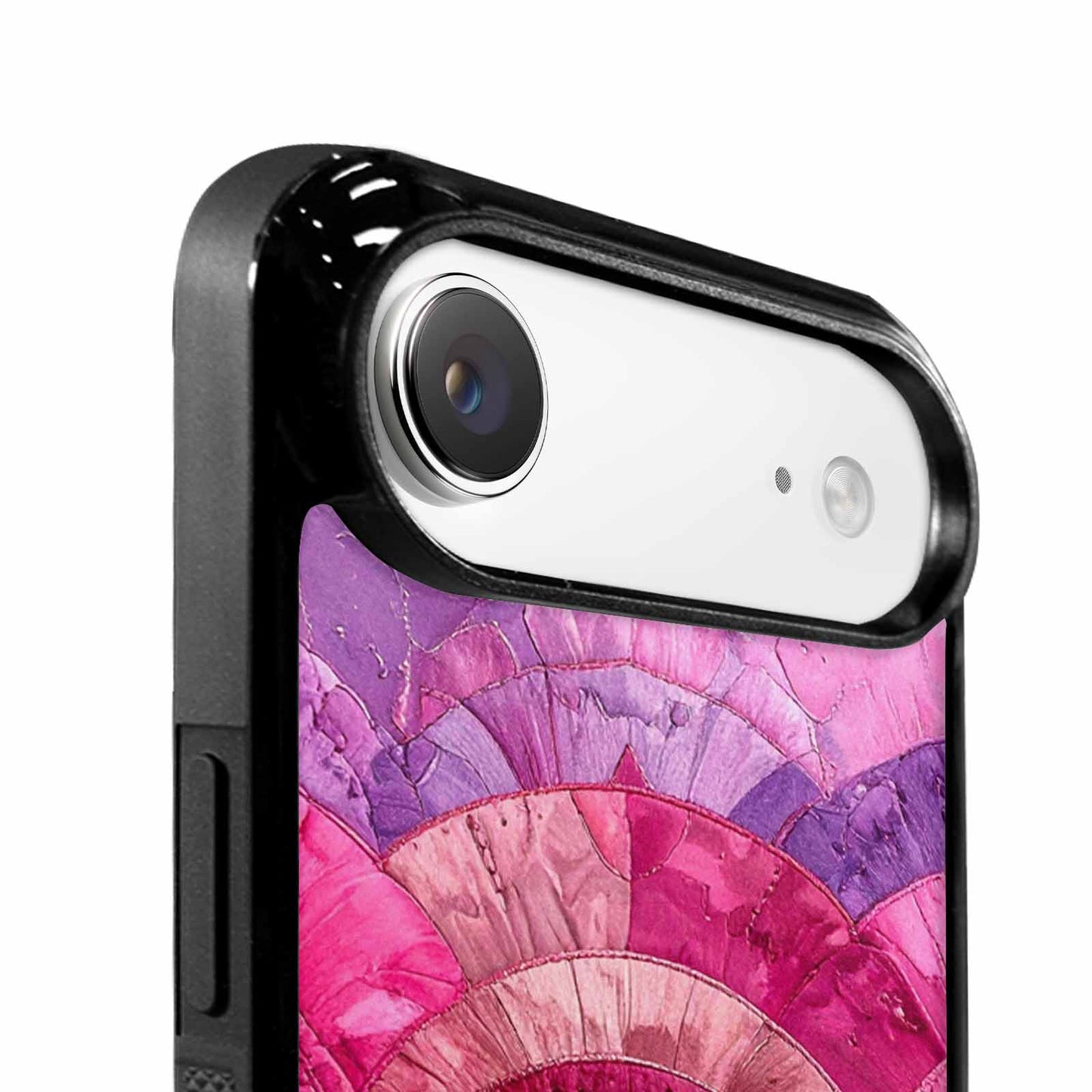 iPhone 17 Air Case — Vivid Camo Bisexual Pride Camo, Custom Art Phone Cover