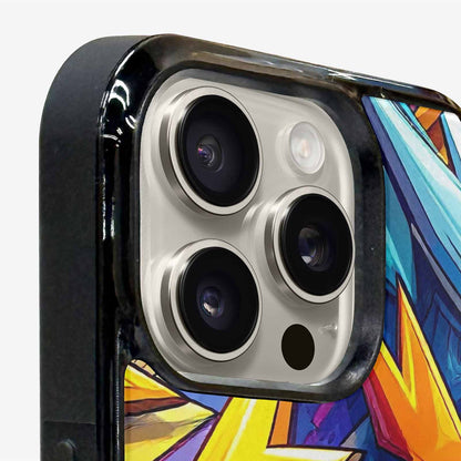 iPhone 16 Pro Case — Lightning Bolt Storm Pattern Hundreds Of, Unique Phone Case Design
