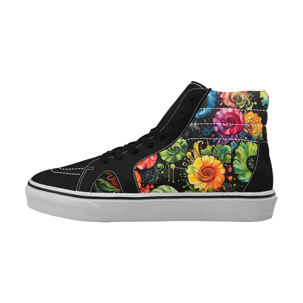 MEN'S Tie High Top Canvas Dreamlike Custom Shoes