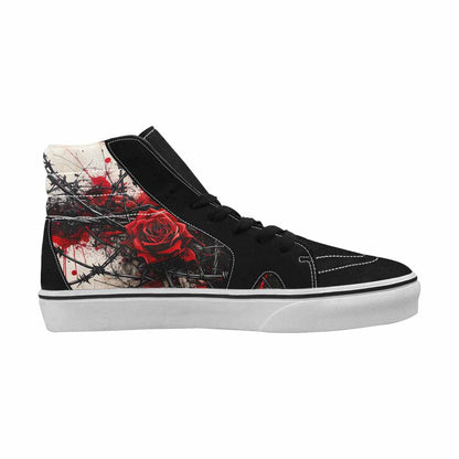 MEN'S Barbed Wire Coil High Top Canvas Aesthetic Shoes