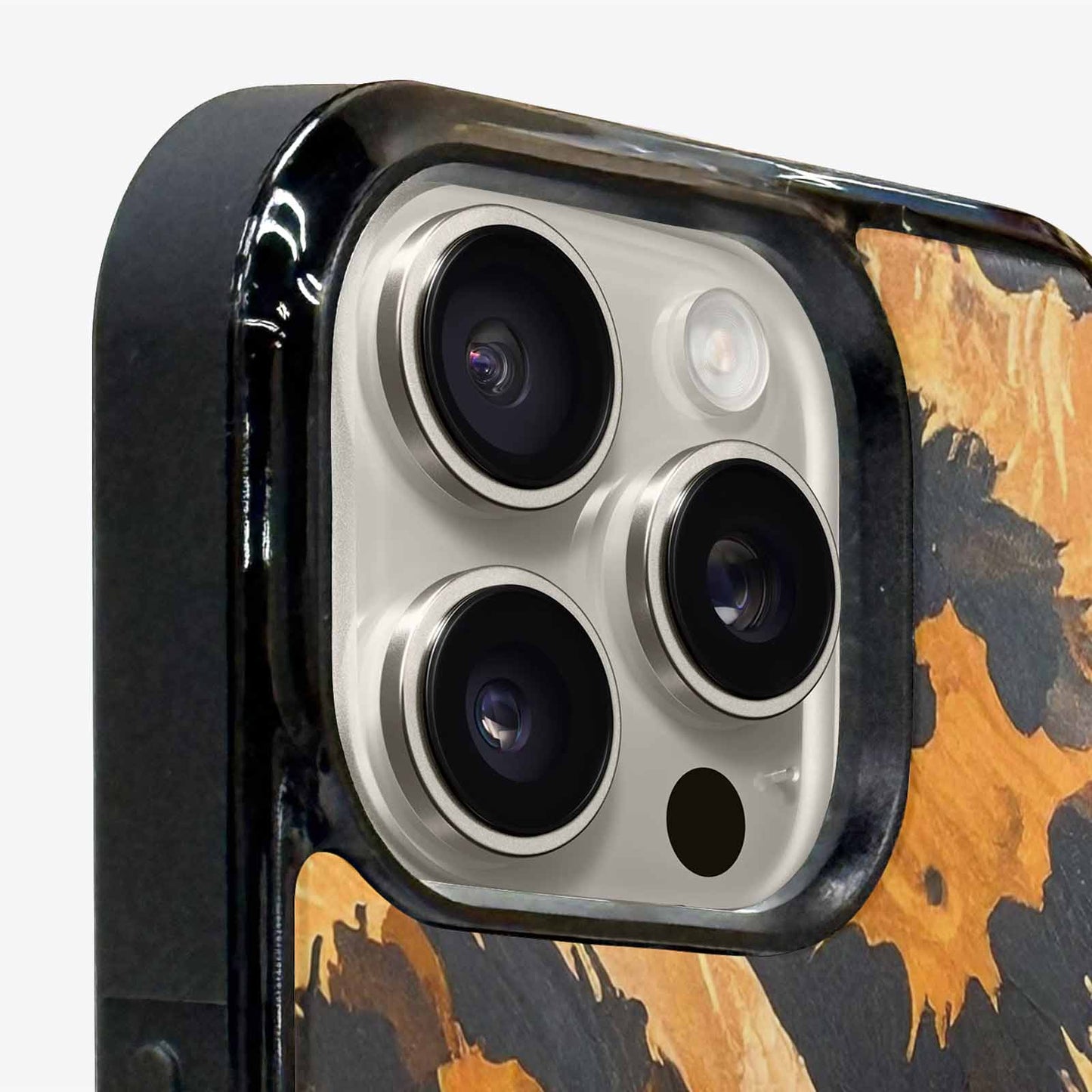 iPhone 15 Pro Max Case — Leopard Soft Airbrush Gradient, Custom Made Phone Cover