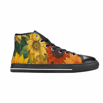 WOMEN'S Blend Melt Them High Top Canvas Aesthetic Shoes
