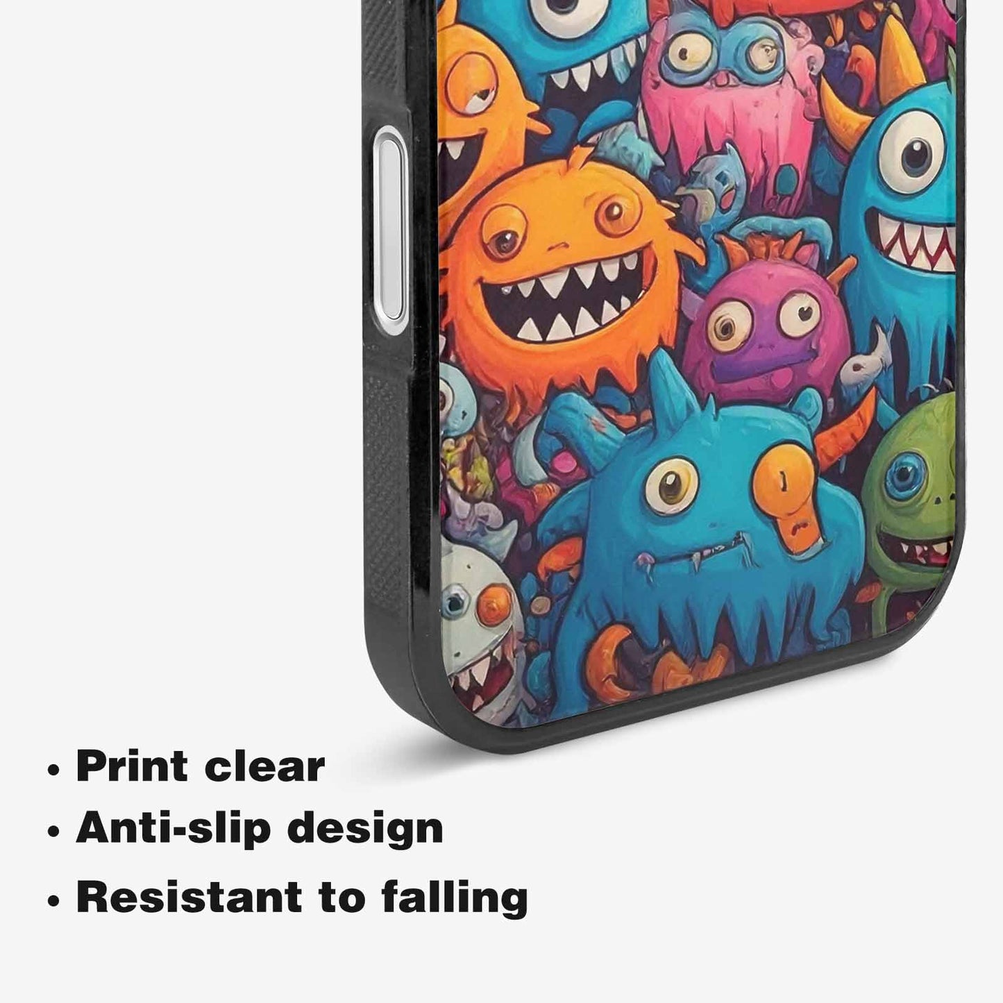 iPhone 16 Plus Case — Monsters General Cartoon Monst D4o, Custom Print Case Cover