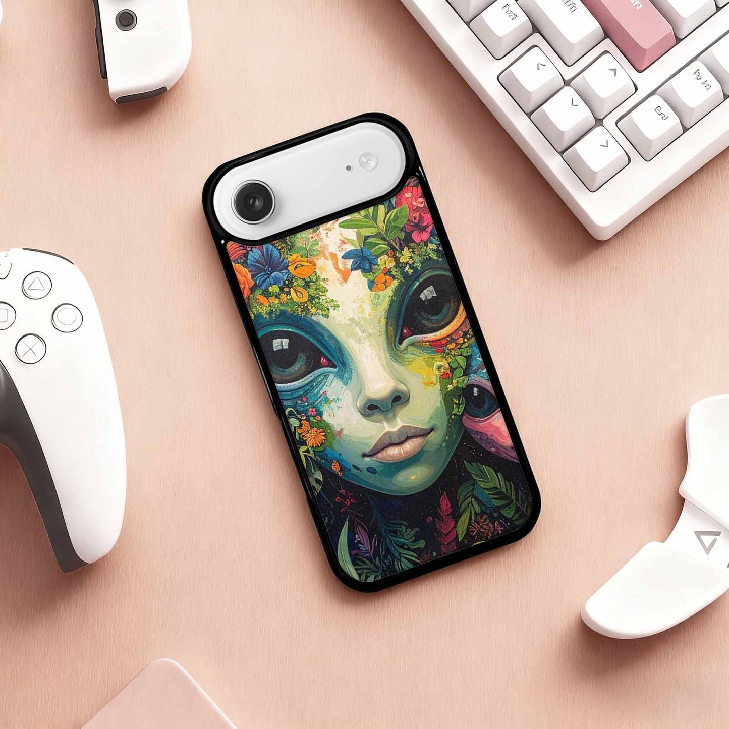 iPhone 17 Air Case — Aliens Pattern Hundreds Of Sma Alien, Custom Phone Case