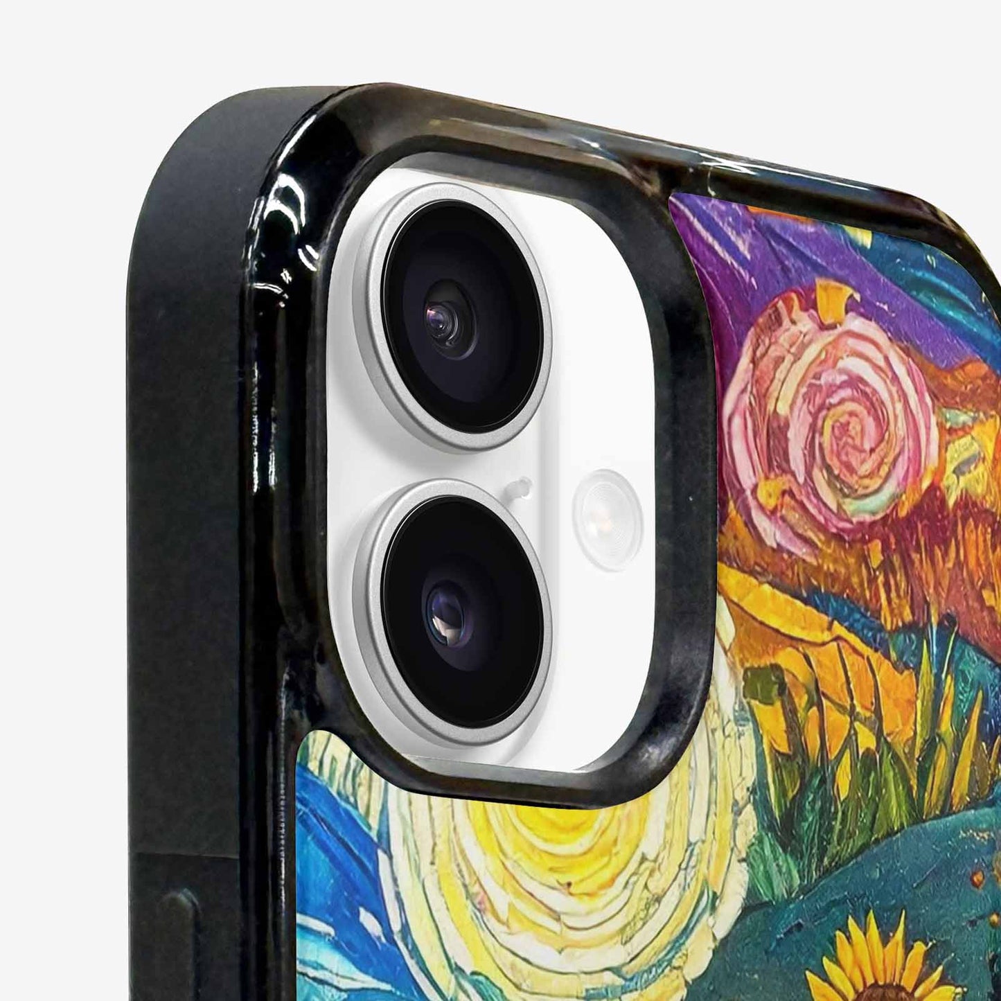 iPhone 16 Plus Case — Blend All Versions Together Melting Together, Customized Protective Case