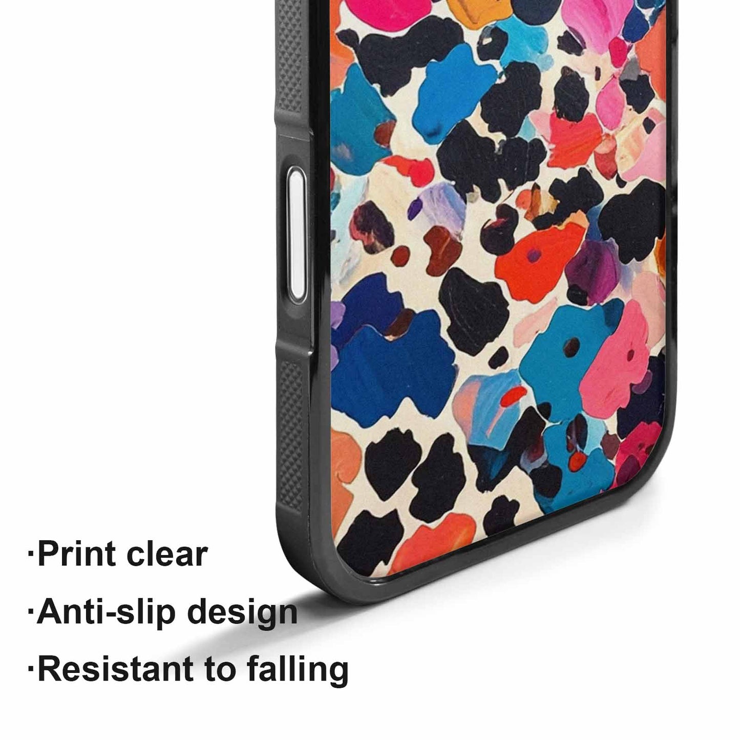 iPhone 17 Case — Small Cow Animal Print Animal Print, Custom Printed Phone Case