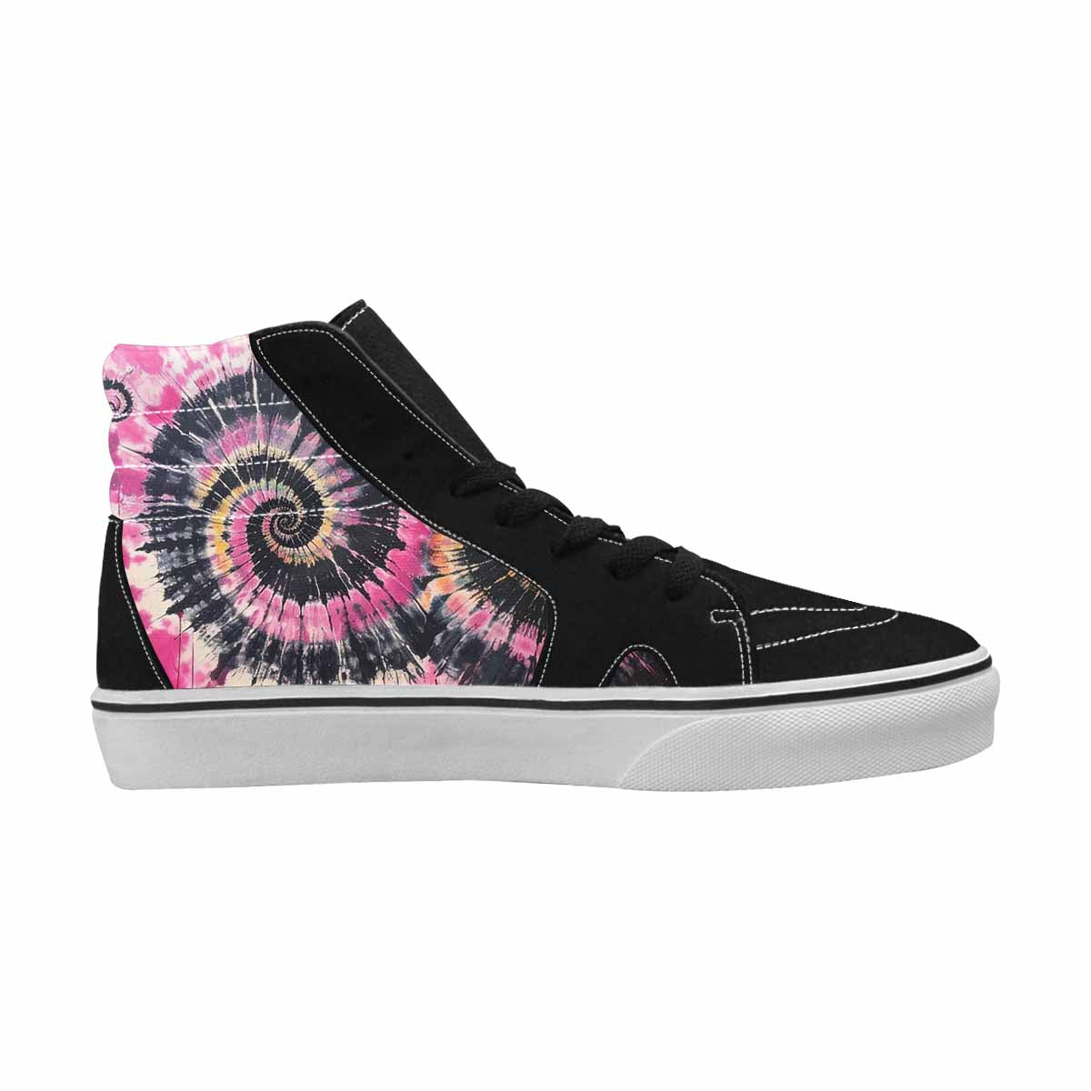 MEN'S Tie High Top Canvas Aesthetic Custom Shoes