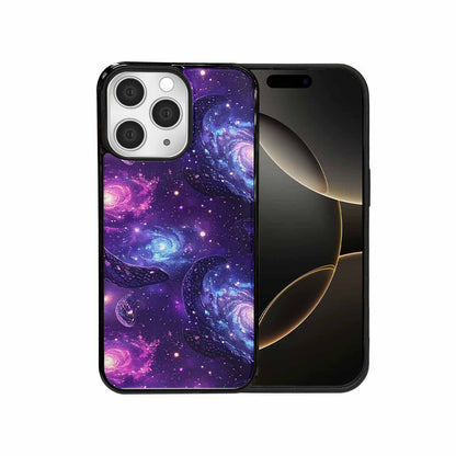 iPhone 15 Pro Max Case — Galaxy Snake Print Custom, Custom Art Phone Cover