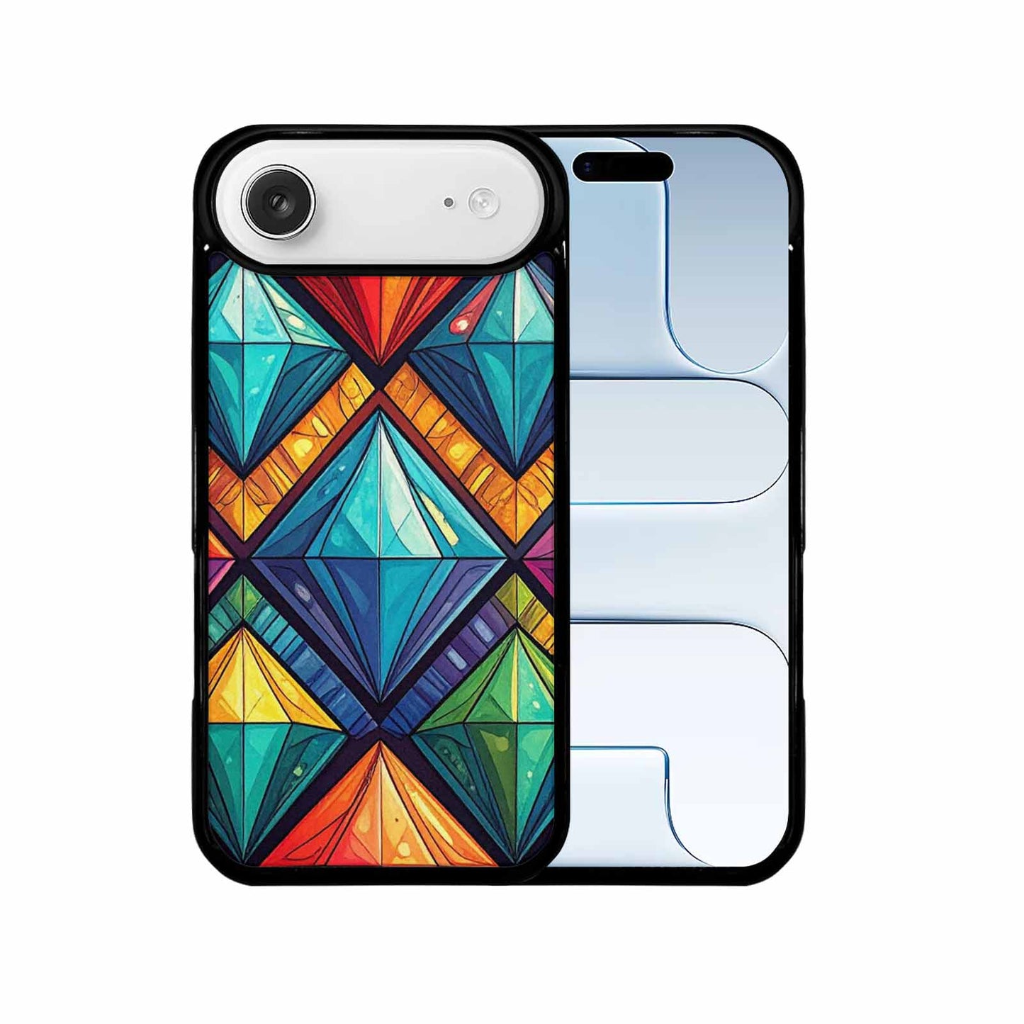 iPhone 17 Air Case — Vintage Summer Diamond Retro Vintage, Custom Phone Case
