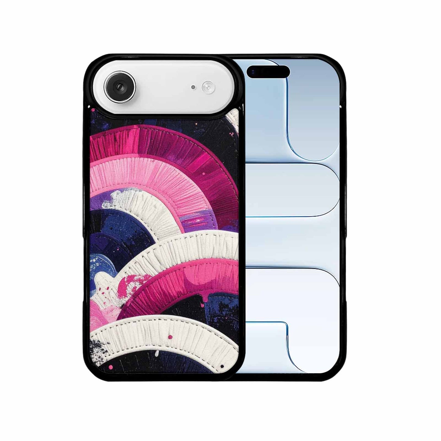 iPhone 17 Air Case — Vivid Camo Genderfluid Pride Camo, Custom Printed Phone Case