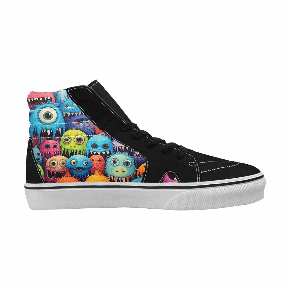 MEN'S Multi High Top Canvas Kaleidoscope Sneakers