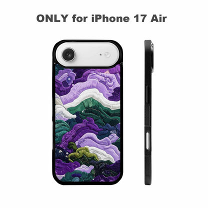 iPhone 17 Air Case — Vivid Camo Genderqueer Pride Camo, Custom Art Phone Cover