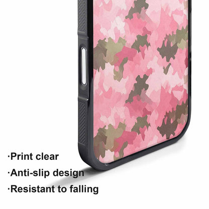 iPhone 17 Pro Max Case — Small Military Camouflage Blotch Camo, Custom Phone Case