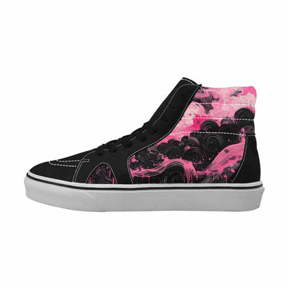 MEN'S Van Gogh Swirl High Top Canvas Dreamcore Custom Shoes