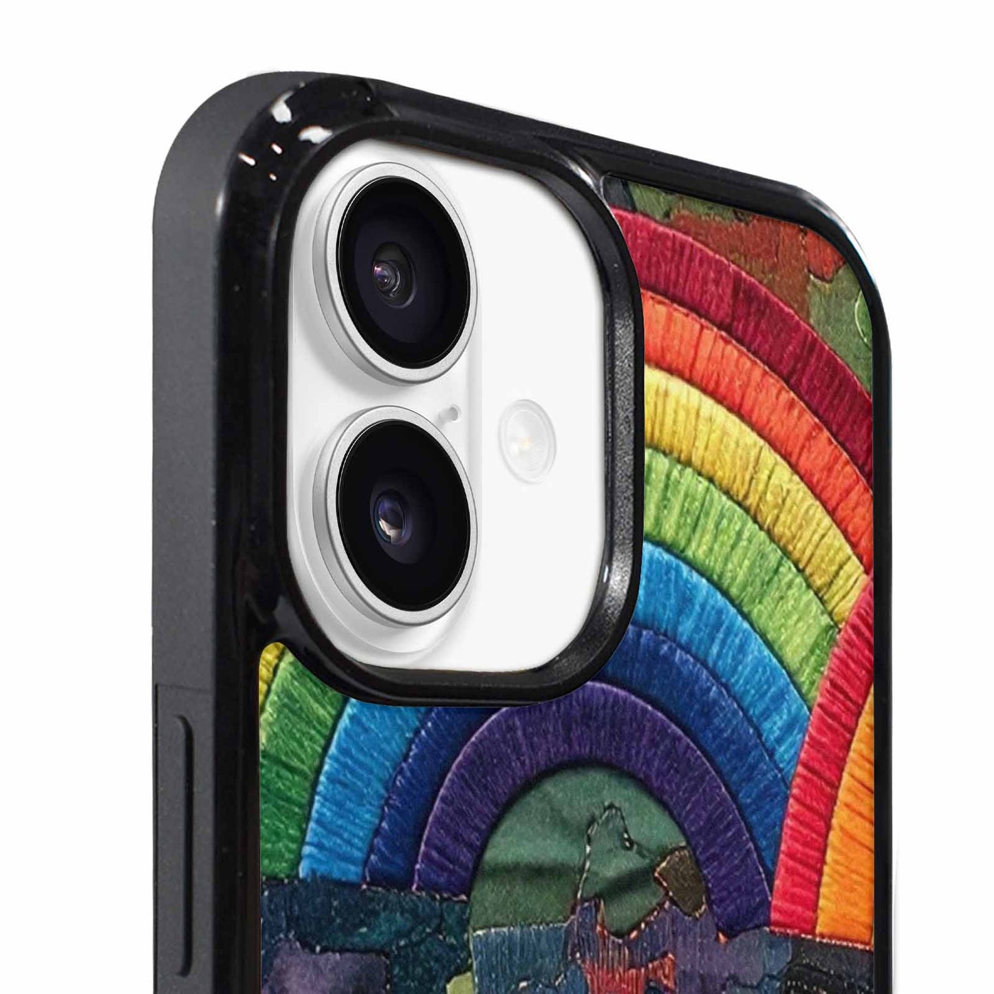 iPhone 17 Case — Vivid Camo Rainbow Camo, Personalized Phone Case