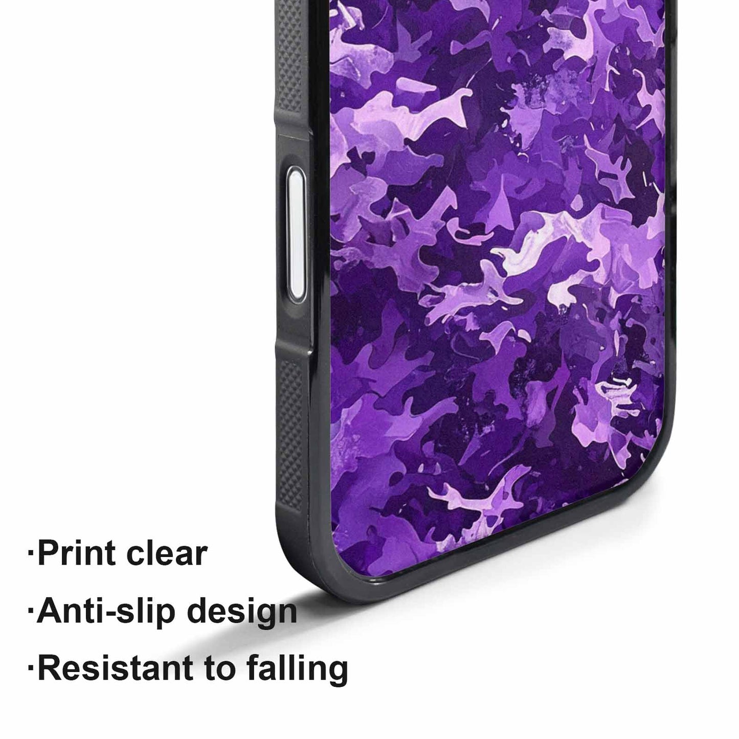 iPhone 17 Pro Max Case — Small Military Camouflage Blotch Camo, Custom Designed Case Cover