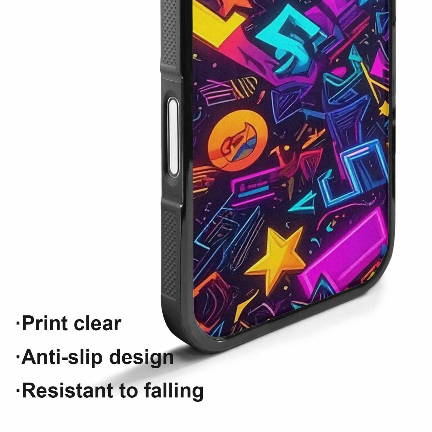 iPhone 17 Case — Retro Motif Retro Motifs Qhq Retro, Customized Protective Case